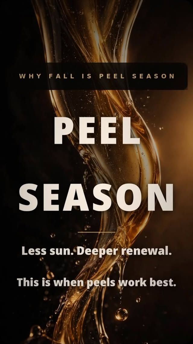 Peel Season title card from a Beyond Skin & Body Care reel